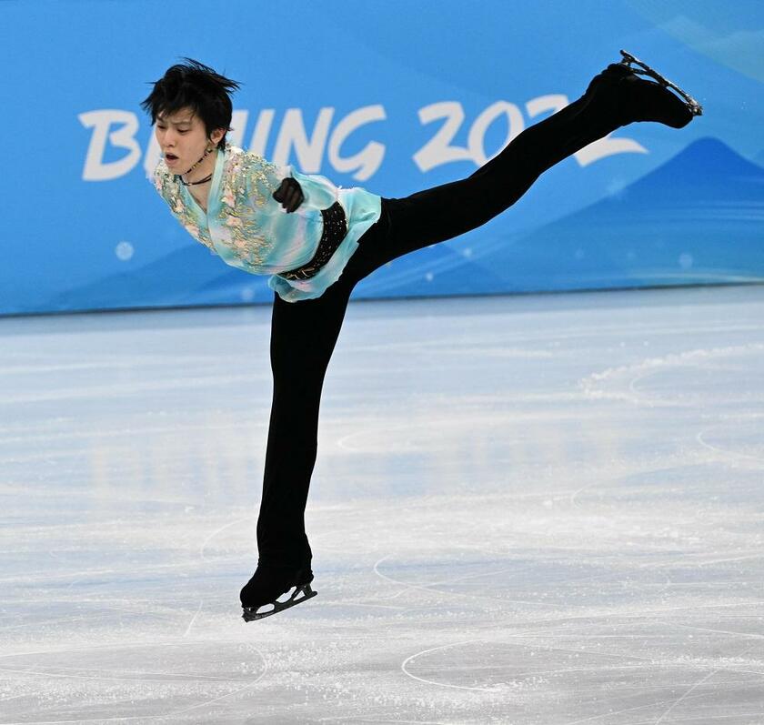 フリーでの羽生結弦選手の演技