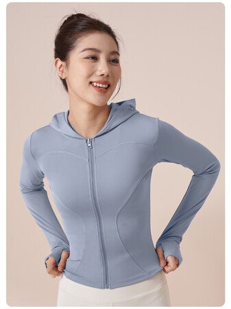 写真・図版(1枚目)| ヨガ服 ヨガコート ジャケット 長袖 新規取引募集を開始いたしました。