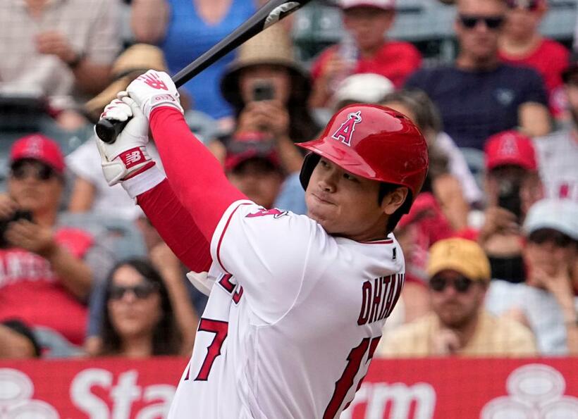 エンゼルス・大谷翔平（写真：AP/アフロ）