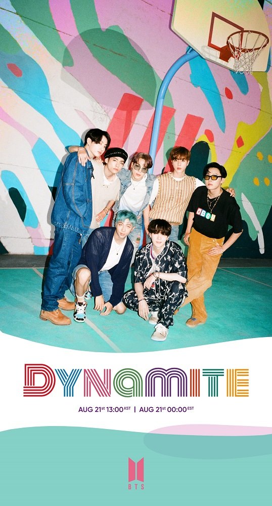 BTS、「Dynamite」の集合ティザー写真を公開