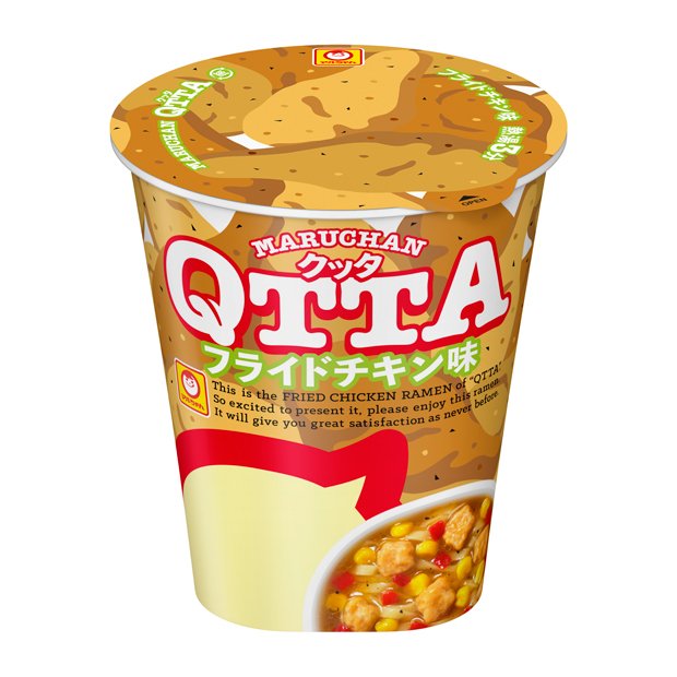 「MARUCHAN QTTA　フライドチキン味」（東洋水産提供）