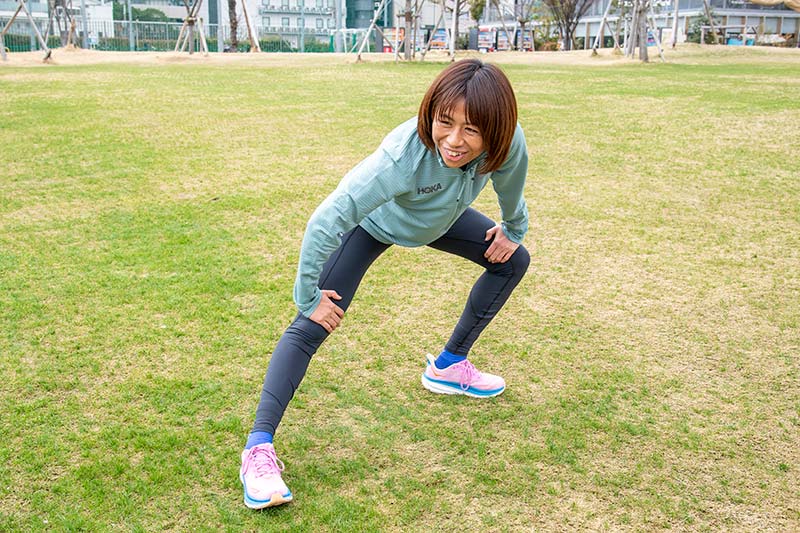 「将来の私の理想は、『足の速いおばあちゃん』(笑)」