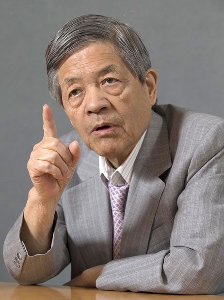 田原総一朗氏（撮影／写真部・松永卓也）