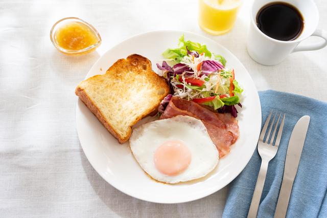 朝食でタンパク質をしっかり摂っていますか？　※写真はイメージです