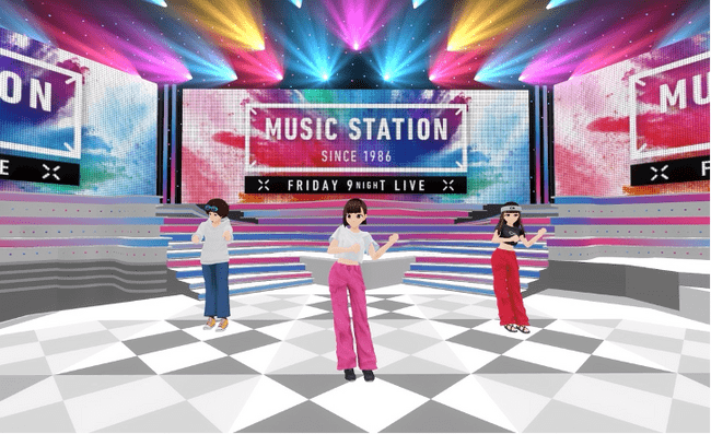 写真・図版(1枚目)| 7月18日(金)『ミュージックステーション SUPER SUMMER FES 2025』とコラボしたスペシャル企画開催!!「Mステバーチャルセット」にFRUITS ZIPPER、NiziU、50TA…