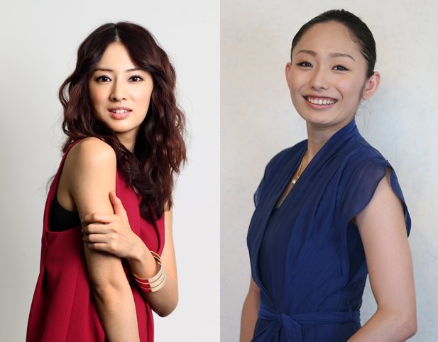 北川景子（左）と安藤美姫（右）に意外な共通点が…（c）朝日新聞社　＠＠写禁