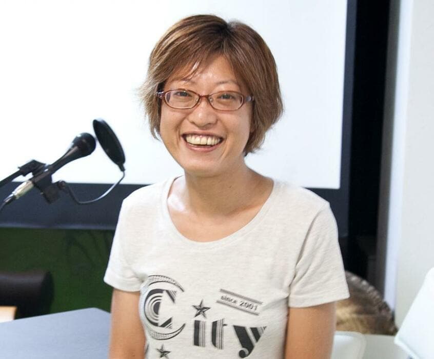 平塚千穂子(プロデューサー)/1972年生まれ。2016年、日本初のユニバーサルシアターCINEMA Chupki TABATAを設立。本作でプロデューサー、音声ガイド制作者として出演。東京・新宿のK's cinemaほか全国順次公開中(photo 本人提供)