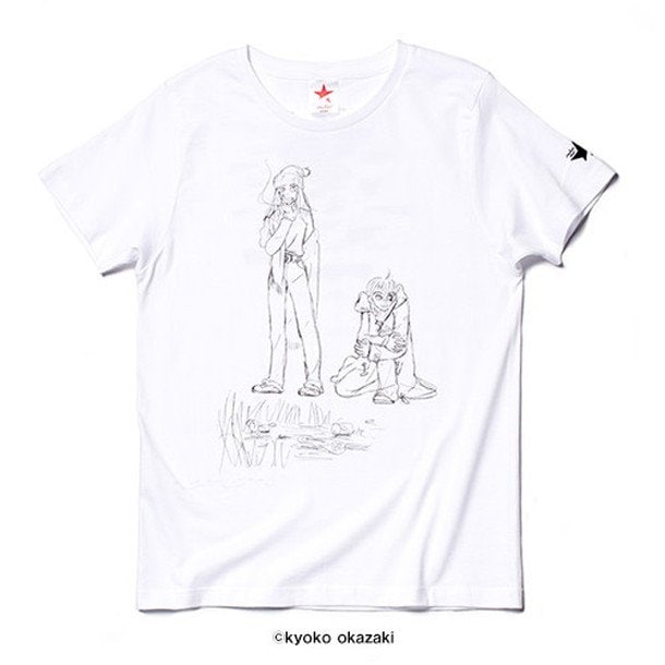 岡崎京子 漫画『リバーズ・エッジ』など代表作のTシャツ登場