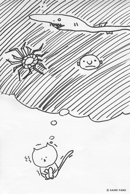 深海怖い… 絵:矢野沙織