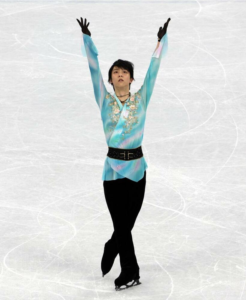 羽生結弦（gettyimages)