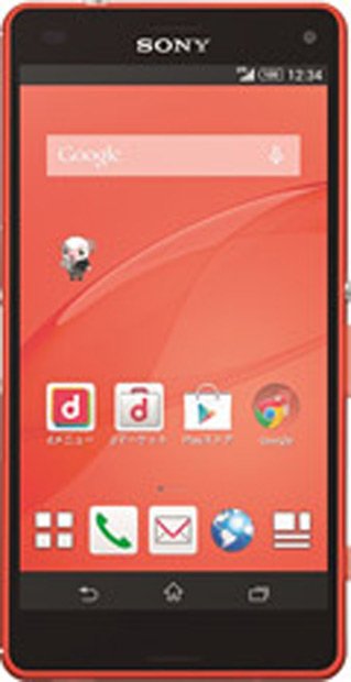 Xperia Z3 Compact SO-02G（Orange）