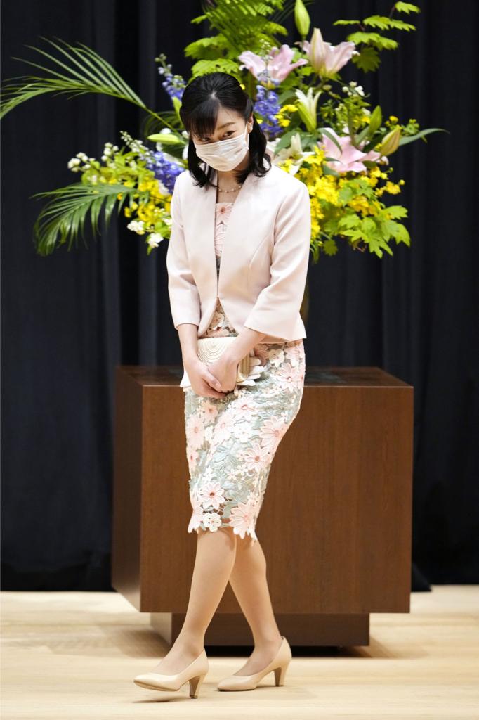 5月7日、「みどりの感謝祭」の式典に出席した秋篠宮家の次女佳子さま