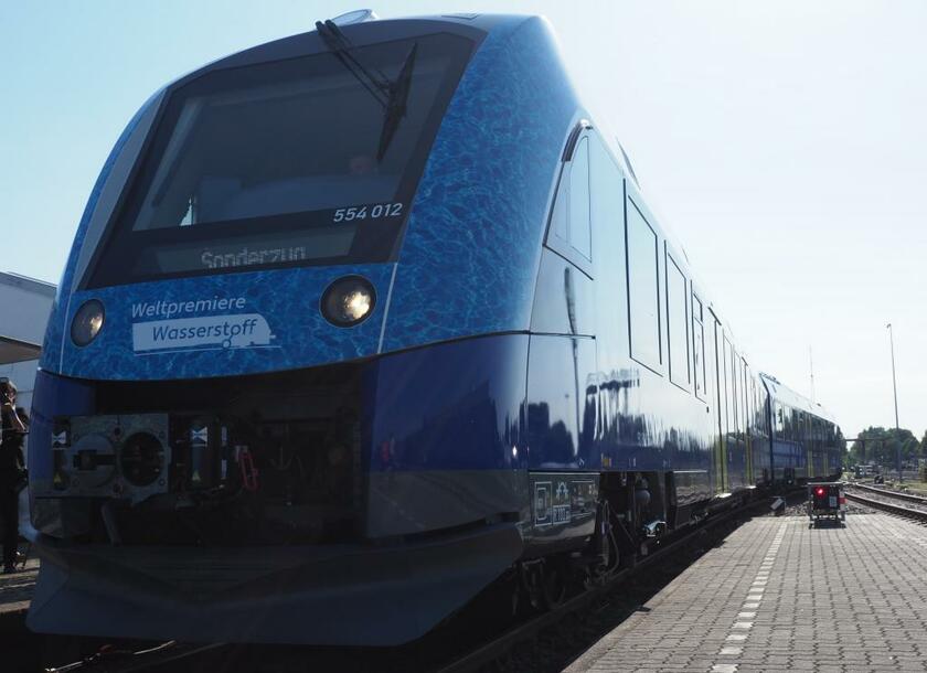 ドイツの水素列車の車両