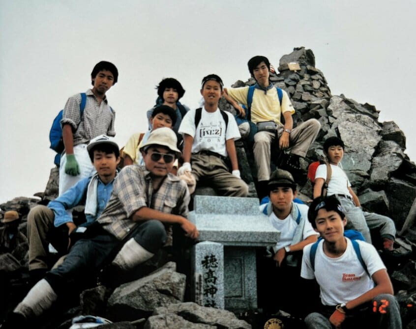 祖父から受け継いだ登山(写真/本人提供)