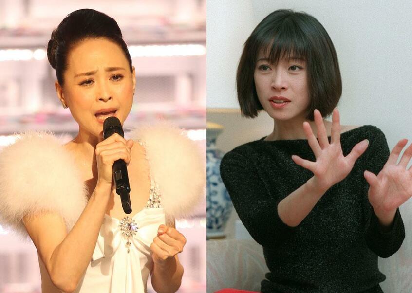 出場が注目される中森明菜(右)と松田聖子