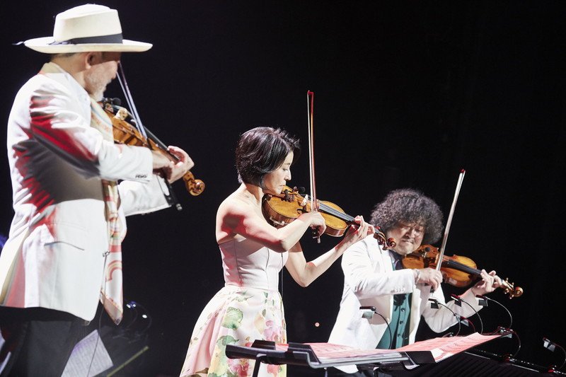 葉加瀬太郎/高嶋ちさ子/古澤巌 3大ヴァイオリニスト共演の全国ツアーがスタート