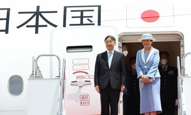 天皇陛下と皇后雅子さま、首相を乗せる「政府専用機」　仏料理メニューに「急な」運航依頼も…元機長がインドで「驚いた」出来事とは？