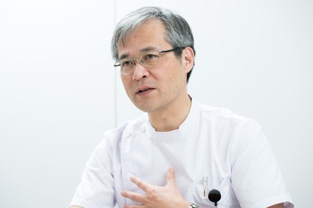 国立がん研究センター中央病院・希少がんセンター長　川井章氏（撮影／写真部・小山幸佑）