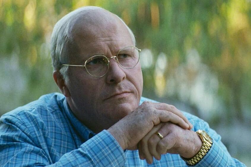 クリスチャン・ベールが体重を20キロ増やして挑んだチェイニー副大統領役 (c)2019 ANNAPURNA PICTURES, LLC. All rights reserved.