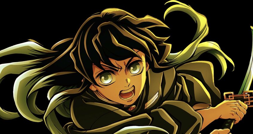 霞柱・時透無一郎（『鬼滅の刃』公式HP、『劇場版「鬼滅の刃」無限城編』より）