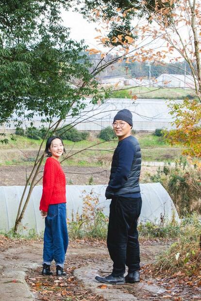 大谷理伸さん(右)、大谷望さん(撮影/小黒冴夏)