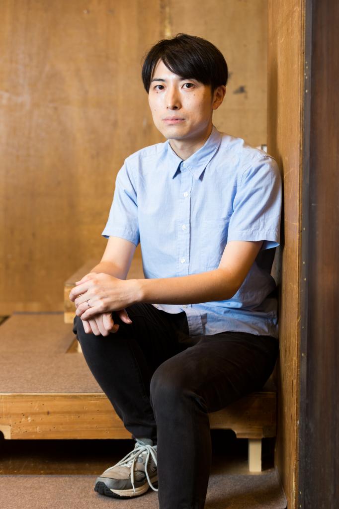 中屋敷法仁（なかやしき・のりひと）／１９８４年、青森県生まれ。劇団「柿喰う客」代表。舞台「黒子のバスケ」など２．５次元作品も得意とする新鋭演出家（撮影／写真部・小黒冴夏）