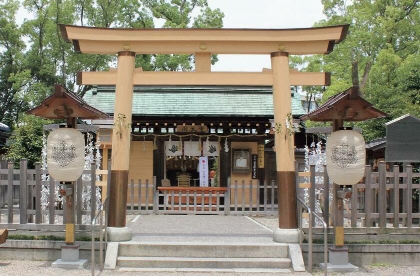 名古屋市内の中村公園内にある豊國神社。市営地下鉄中村公園駅を出ると、街のシンボルである中村の大鳥居が出迎えてくれる（写真／豊國神社提供）