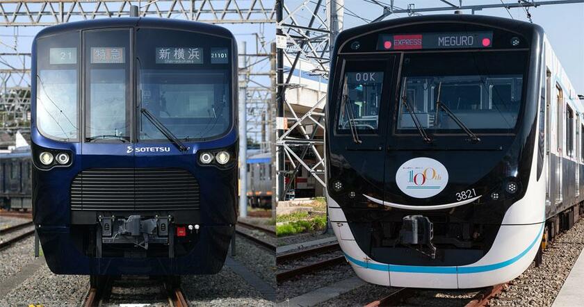 東急新横浜線は「新横浜―日吉」を新規開業。東急はこれまでも、他社線との相互直通運転などによるネットワークを拡充してきた（写真：東急電鉄提供）