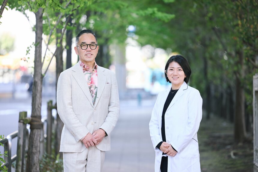 高濱正伸先生（写真左）、さわ先生（同右）　撮影：佐藤創紀（写真映像部）