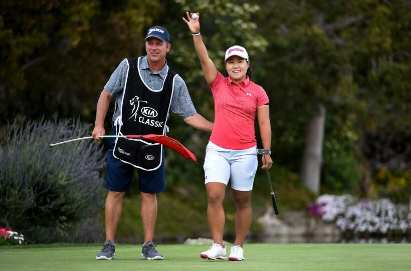 奈紗ちゃん、強いねっ　（Ｇｅｔｔｙ　Ｉｍａｇｅｓ）