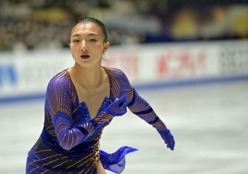 2大会連続の五輪出場を目指す坂本花織