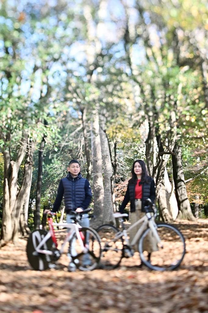 妻の千田みらのさんと夫の千田光治さん（撮影／伊ケ崎忍）