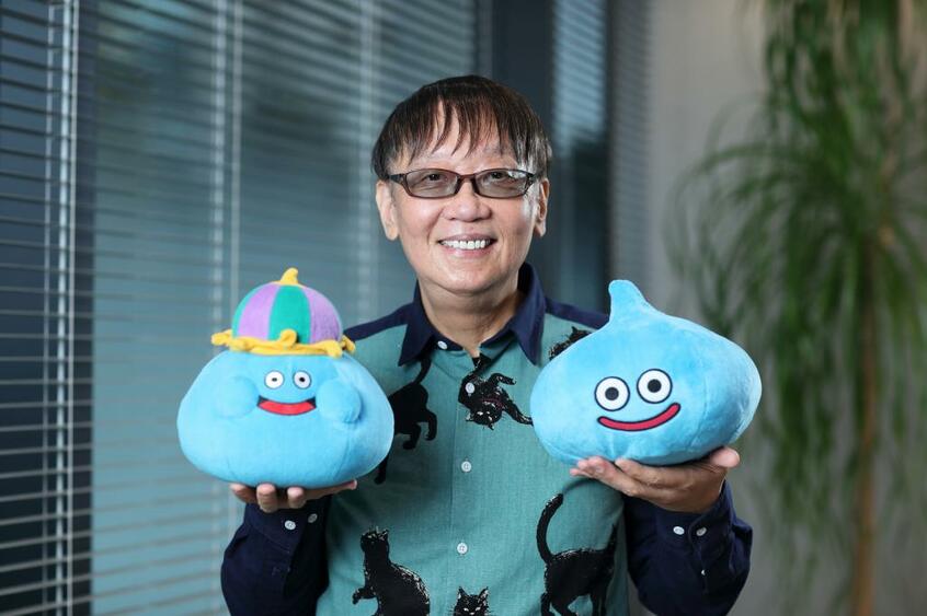 「好きなキャラは『くさった死体』」と話した堀井さん(撮影/写真部・加藤夏子)