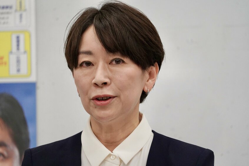 無所属で出馬し落選した山尾志桜里氏(撮影/上田耕司)