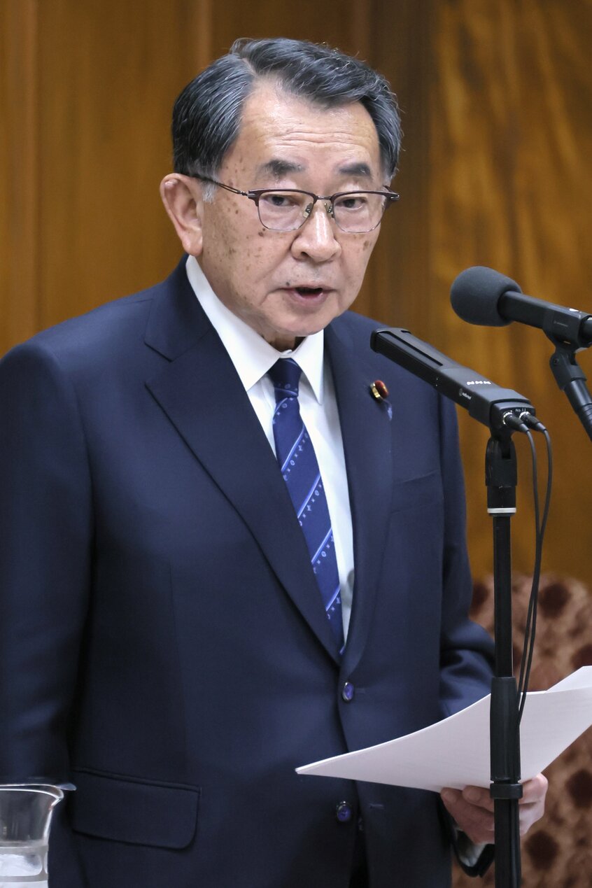 安倍派座長の塩谷立元文部科学相