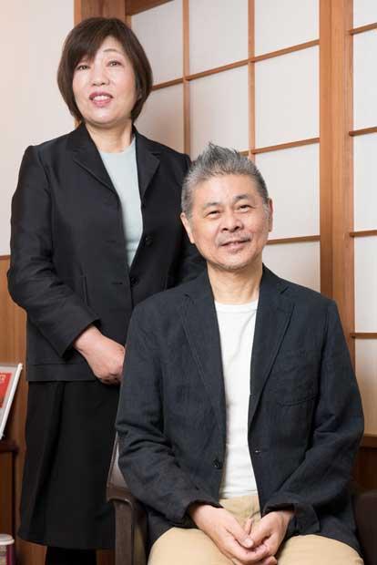 糸井重里さん(右)と林真理子さん(撮影/写真部・小山幸佑)