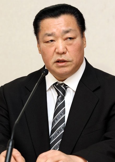 北の湖敏満さん（日本相撲協会理事長）きたのうみ・としみつ　１１月２０日死去。享年６２　（ｃ）朝日新聞社