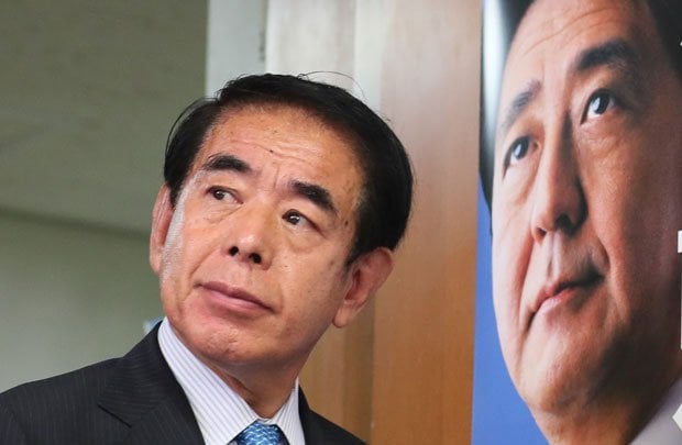 「安倍総理とは近い立場」とする下村博文元文科相（C）朝日新聞社