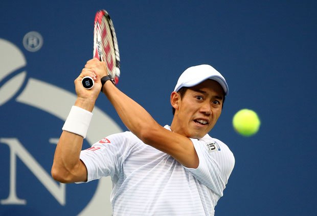 決勝の舞台に立った錦織選手（写真：ｇｅｔｔｙｉｍａｇｅｓ）