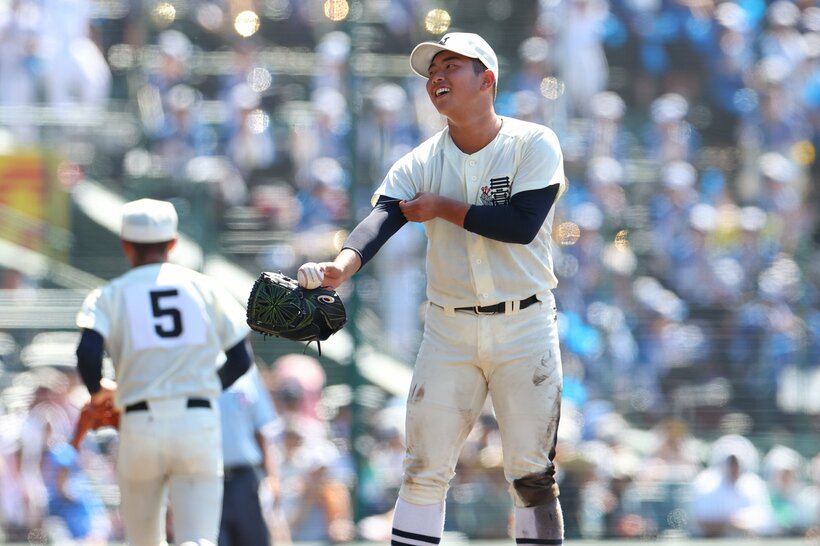 近藤優樹・日大三（西東京）・投手・3年（撮影／写真映像部・松永卓也）