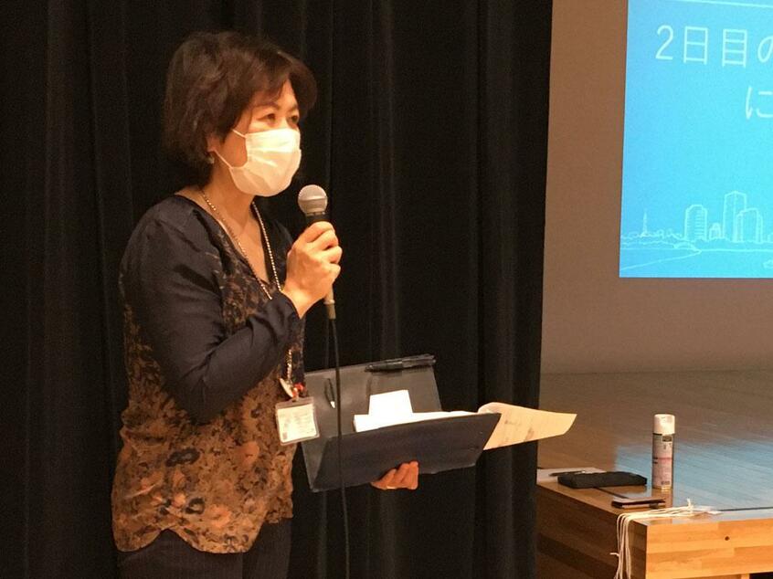 ママリングスの落合香代子代表理事(撮影/有馬知子)
