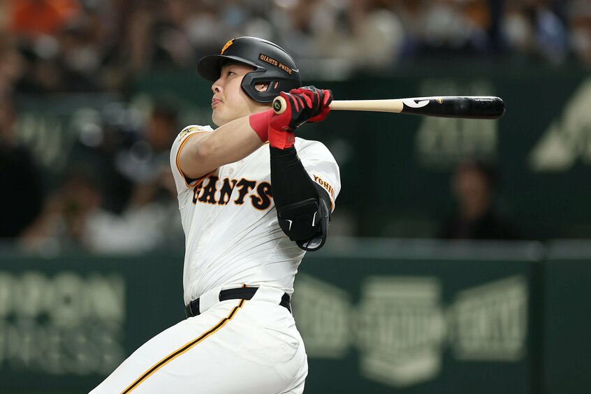 巨人・岡本和真(写真/日刊スポーツ)