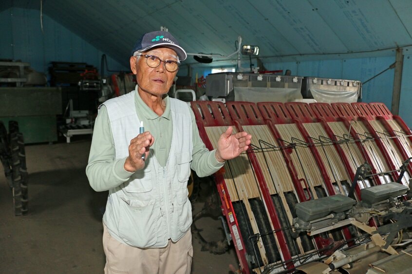 昨年の新米の時期に「転売ヤー」が農家を訪れて米を買いあさったという報道は「根拠が薄い」と指摘する米の関係者は少なくない=米倉昭仁撮影