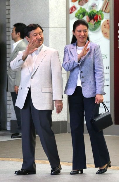 「待望論」の出ている皇太子ご夫妻　（c）朝日新聞社　＠＠写禁