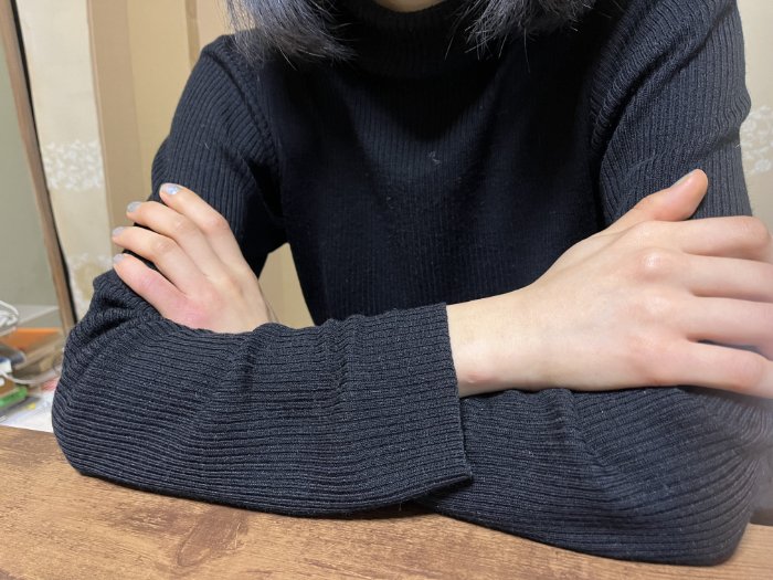 自身の半生を語ってくれた桃奈さん(撮影/インベカヲリ☆)