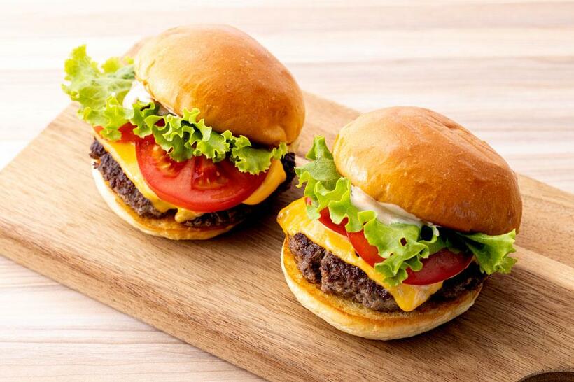 シェイク・シャック的バーガー（撮影／文田信基）