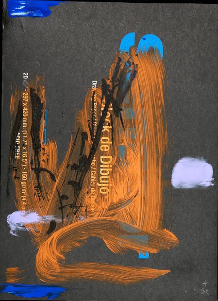 「ポッパ山遠望」（２０１６年／水彩４１×２９．７ｃｍ）