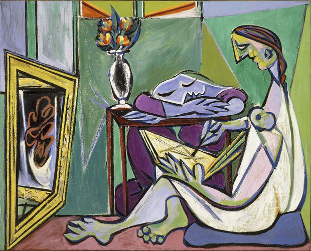 1935年に描かれたパブロ・ピカソの「ミューズ」 (c)2015-Succession Pablo Picasso-SPDA(JAPAN) Photo:(c)Service de la Documentation photographique du MNAM-Centre Pompidou, MNAM-CCI