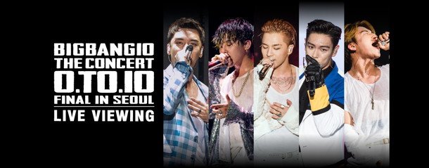 BIGBANG デビュー10周年の凱旋ソウル公演のライブ・ビューイング決定