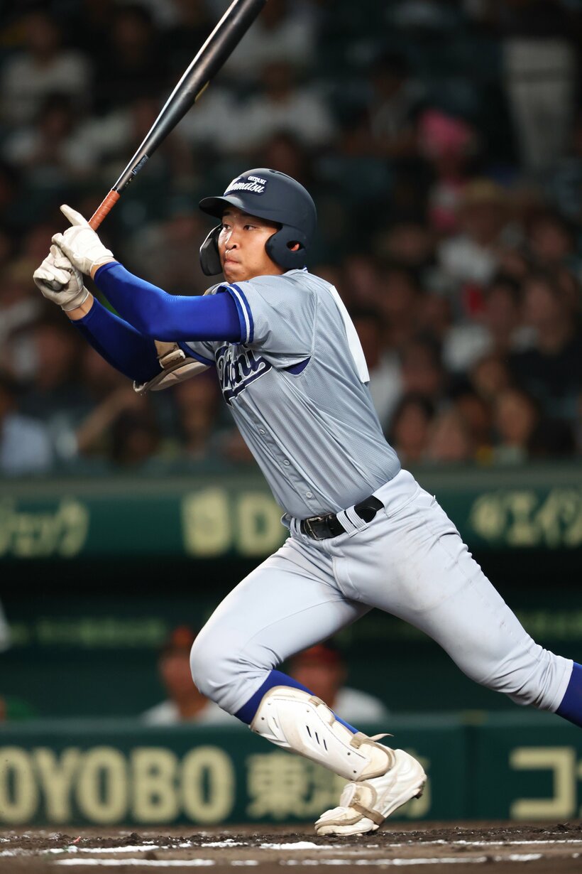 田西称・小松大谷（石川）・内野手・3年（撮影／写真映像部・松永卓也）